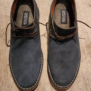 Kenneth Cole blue Suede Chukka Boots